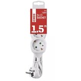 Emos schuko podaljšek 3 vtičnice P0321R - 1,5m 1,5mm | Shoptok.si