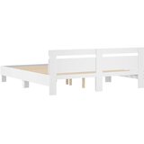 vidaXL Okvir kreveta s uzglavljem bijeli 160x200 cm konstruirano drvo | shoptok.hr
