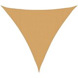  Jedro za zaštitu od sunca 160 g/m² Trokutasto pijesak 4,5x4,5x4,5 m HDPE | Shoptok.si