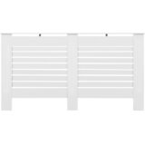  Pokrov za radijator bijeli 152 x 19 x 81,5 cm MDF | shoptok.hr