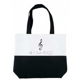  AGIFTY B 3029 City Shopper note \'\'All I need is music\'\' 45*37*12 cm - torba | Eponuda.ba