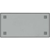 vidaXL Zidna magnetna ploča crna 60 x 30 cm od kaljenog stakla | shoptok.hr