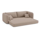 Micadoni Bež raztegljiva sedežna garnitura 225 cm Dormi – | Shoptok.si