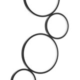  ONLI - LED stojeća lampa RINGS LED/58W/230V 4000K crna | Eponuda.com