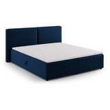 Cosmopolitan Design Tamno plavi boxspring krevet s prostorom za odlaganje 160x200 cm Arendal – Cijene