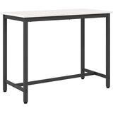  Stol Bijelo 100 x 50 x 77 cm Inženjerska drva i čelik | shoptok.hr