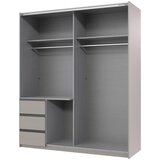 Modern Living Omara Z Drsnimi Vrati Adria, Sivobež, Barva Grafita | Shoptok.si