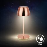 BRILONER LED prigušiva punjiva dodirna spoljna stona lampa MINI LED/2,5W/5V IP44 1800 mAh bakarna | Eponuda.com