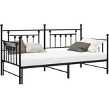 Krevet na kat Crna 90 x 200 cm Čelik | Eponuda.com
