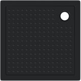  Podloga za tuš s točkicama 90 x 90 x 4 cm ABS Crna | shoptok.hr