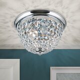Orion dlu 1840/35 - kristalno stropno svetlo (plafon), 3x E27/40W/230V, prečnik 35 cm, hrom | Eponuda.com
