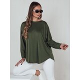 DStreet Bluzka damska LOOSEFEMME oversize z wisiorkiem zielona Cijene