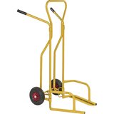 Kongamek voziček za pnevmatike, nosilnost 200 kg, rumen | Shoptok.si