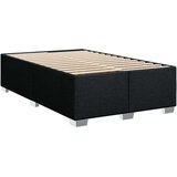 vidaXL Krevet box spring s madracem crni 120 x 190 cm od tkanine | shoptok.hr