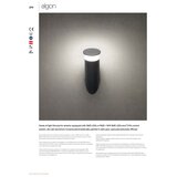  Redo 90073 -LED RGBW Spoljno zidno svetlo ALGON LED/6W/230V IP65 antracit Slike
