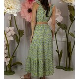 UR/CEO marka niezdefiniowana Yellow set with top and skirt Alvisa | Shoptok.si