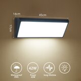  Brilagi - Spoljna LED zidna svetiljka TRIANGLE LED/42W/230V crna IP65 | Eponuda.com