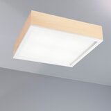  plafonsko svetlo natural square 4xE27/15W/230V 39x39 cm borovina/bela | Eponuda.com
