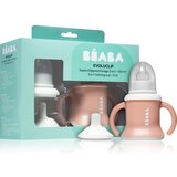Beaba Evolutive training cup steklenička za otroke 3v1 Old Pink 150 ml Cene