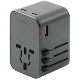 Energea ADAPTER 65W 1XUSB + 2XUSB-C PD-PPS QC 3.0 ZA US/UA/EU/UK SIVA, (22007339) | Shoptok.si