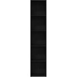  Ormar za knjige crni hrast 40x30x189 cm inženjerski drvo | Eponuda.ba