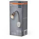 Osram Fleksibilna zidna lampa PLUG TUBE FLEX 1xGU10/5W/230V mat hrom/bela | Eponuda.com