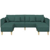 SOFA s jastukom 3 pcs Tamnozelena tkanina | Eponuda.ba