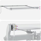 Tenda na automatsko uvlačenje bordo 500 x 300 cm | shoptok.hr