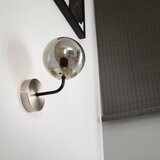  Brilagi - Zidna lampa MALIVA 1xE14/15W/230V mat hrom/zadimljeno staklo | Eponuda.com
