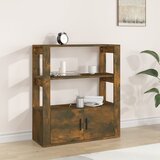 vidaXL Komoda boja dimljenog hrasta 80x30x90 cm od konstruiranog drva Cijene