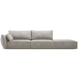 Svetlo siv kotni kavč Vanda - Mazzini Sofas