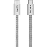 Canyon cable OnWire 60MG C-C 60W Magnet Braided 1m Light Grey | Eponuda.ba