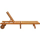  Ležalnik iz trdnega akacijevega lesa, (20662550) | Shoptok.si