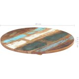  Okrugla stolna ploča 40 cm 25 - 27 mm masivno obnovljeno drvo | shoptok.hr