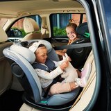 Kinderkraft otroški avtosedež z isofix bazo i-grow™ i-size 0+/1/2/3 (40-150 cm) grey | Shoptok.si