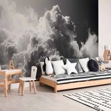  Foto tapeta - Extraordinary Phenomenon: The Sun Illuminating Dark Clouds 500x350 | shoptok.hr