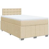  Krevet box spring s madracem krem 120 x 190 cm od tkanine | shoptok.hr