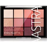 Astra Make-up Palette The Temptation paleta sjenila za oči nijansa Cherry Temptation 15 g Cijene