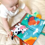 Woopie baby knjiga s tkaninom životinjskih repova | shoptok.hr