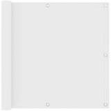 vidaXL balkonski zastor bijeli 90 x 600 cm od tkanine Oxford | shoptok.hr
