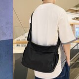 INF Siva torba za čez ramo - prostorna in elegantna platnena torba Black, (21755772) Cene