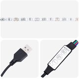 Krevet s box springom madracem i LED-om Plava 140 x 190 cm - Plava 140 x 190 cm Prošiveno gumbima | shoptok.hr