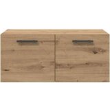 vidaXL Omarica na steni artisan hrast 80 x 36.5 x 35 cm | Shoptok.si