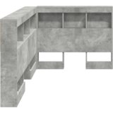  Skladišno uzglavlje Beton siva 75 cm Konstruirano drvo | shoptok.hr