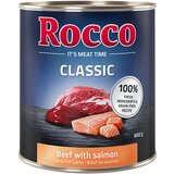 Rocco Varčno pakiranje Classic 24 x 800 g - Govedina z lososom Cene