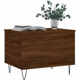  Stolić za kavu Smeđi hrasta 60 x 44,5 x 45 cm konstruirano drvo | shoptok.hr