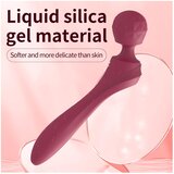 Lonelyi - vibrator masažer zakrivljenog oblika - crveni | shoptok.hr