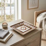 Fade Okrasni krožnik Africa 24x24cm / porcelan, (5000267252) | Shoptok.si