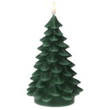  Novogodišnja LED sveća u obliku jelke 17cm zelena | Eponuda.com