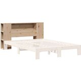 vidaXL Uzglavlje sa spremištem 140 cm od masive borovine | shoptok.hr